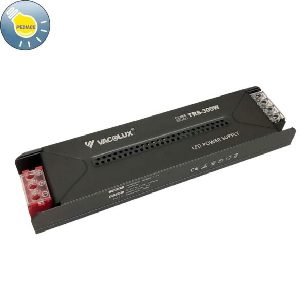 LED Power Supply VACOLUX TRS-300W DC 12V 25A Ballast Trafo Adaptor - Image 3