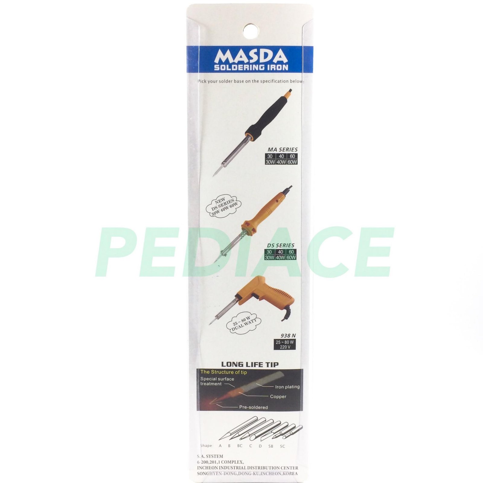 Solder Timah 40W 40 Watt MASDA DS40N 40W 220~240V Soldering Iron KOREA - Image 5
