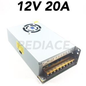 Power Supply Fan Adaptor LED Strip 12V 20 Ampere Switching LED 240Watt