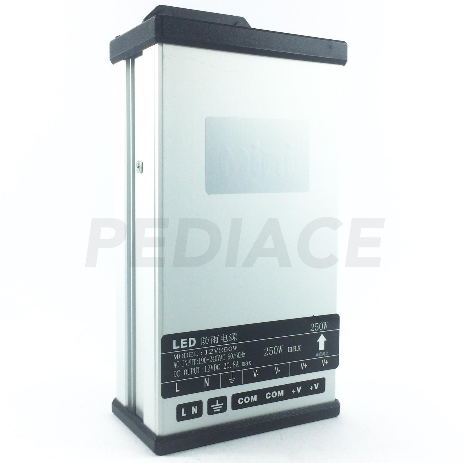 Power Supply LED Strip 12V DC 20.8A Switching LED 250 Watt Max Outdoor - Image 3