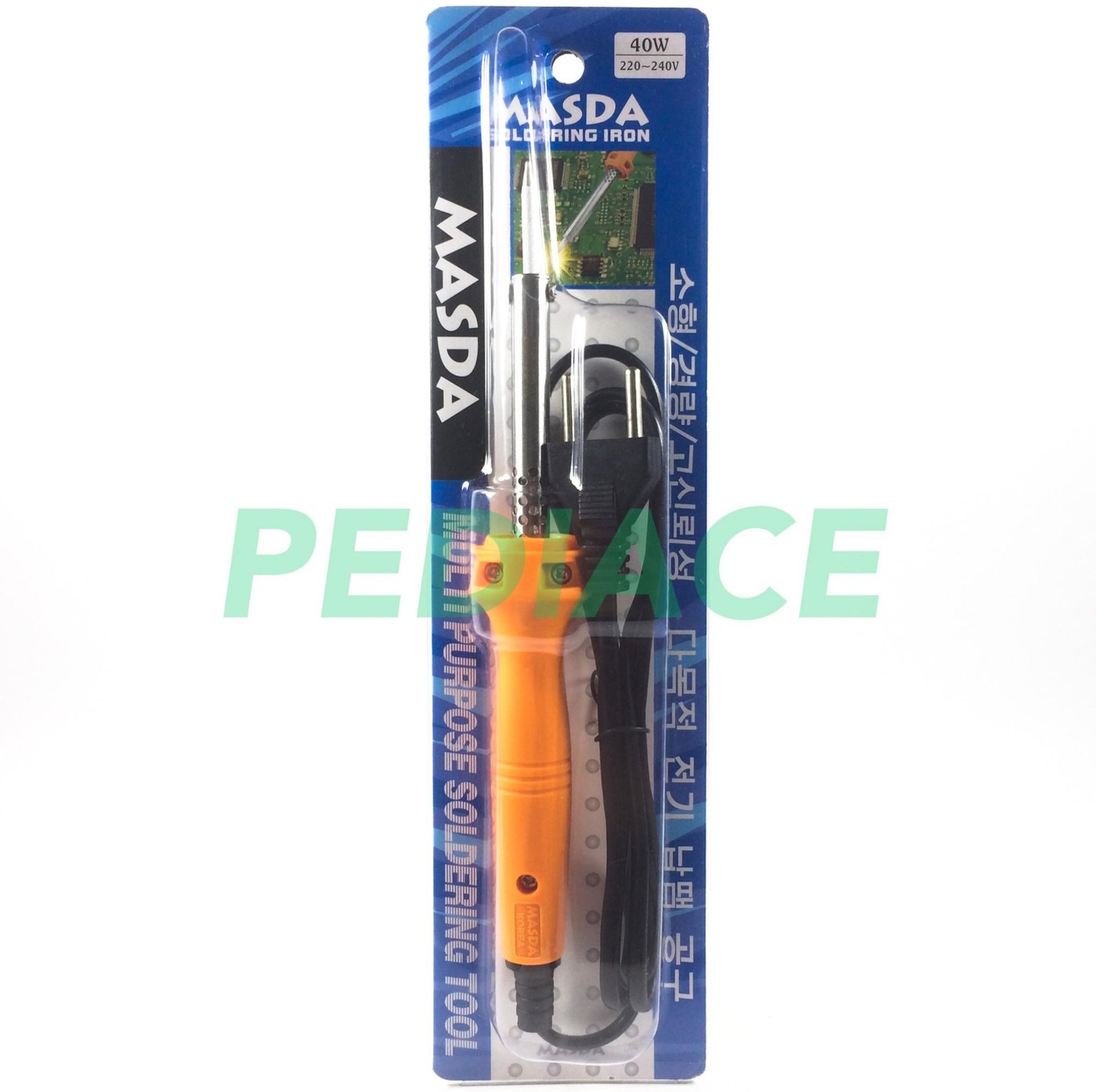 Solder Timah 40W 40 Watt MASDA DS40N 40W 220~240V Soldering Iron KOREA