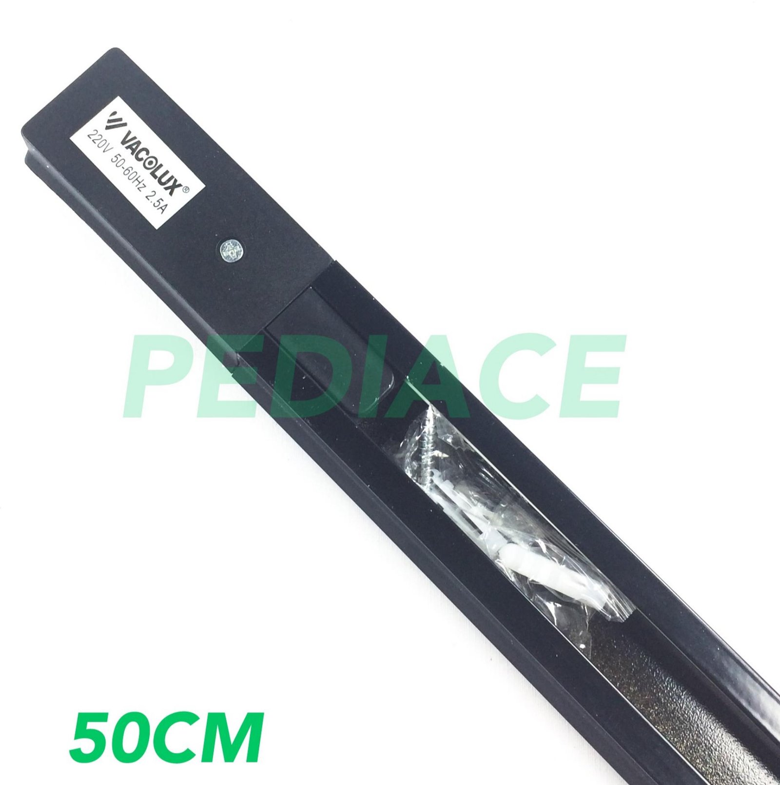 Rel / Track Spotlight VACOLUX Rel Lampu 50 Cm Setengah Meter 220V 2.5A