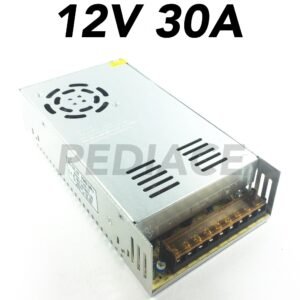 Power Supply Fan Adaptor LED Strip 12V 30 Ampere Switching LED 360Watt