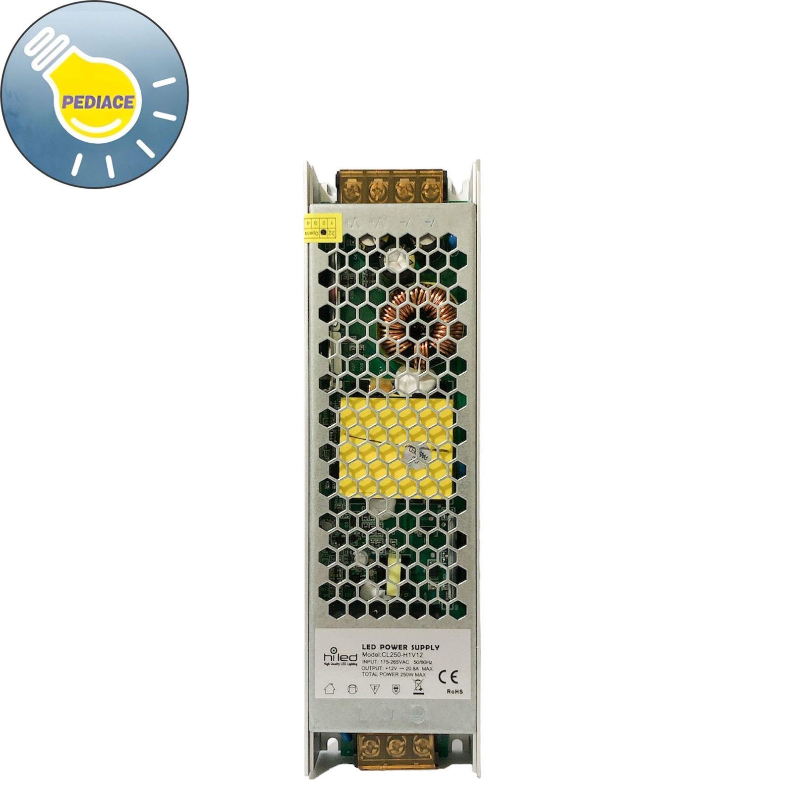 Power Supply Adaptor Hiled CL250-H1V12 Switching Led 12V 250W 20.8A - Image 2