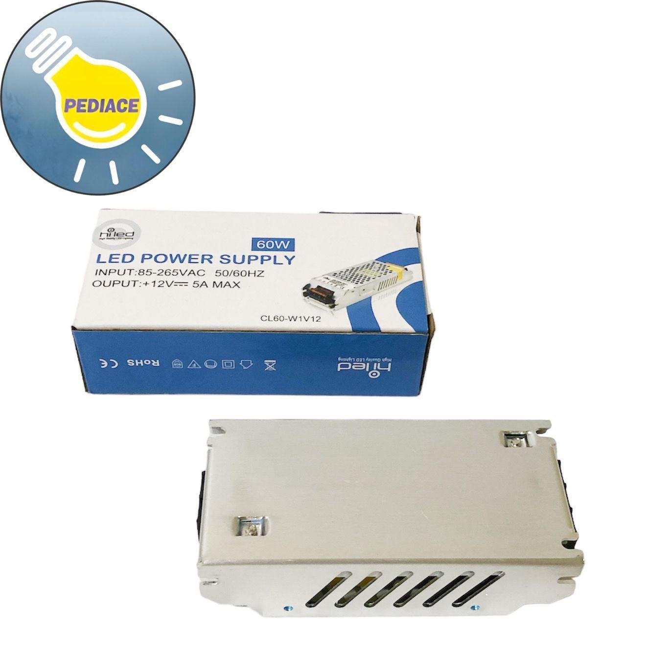 Power Supply Adaptor Hiled CL60-W1V12 Switching Led 12V 60W 5A Ballast - Image 3