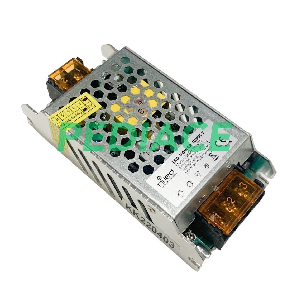 Power Supply Adaptor HILED LED Strip 12V 5A 5 Ampere Switching 60 Watt - Image 3