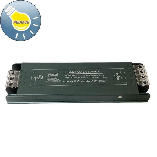 LED Power Supply Yimai MS-200-24 Switching Led 24V 200W 8.3A - Image 2