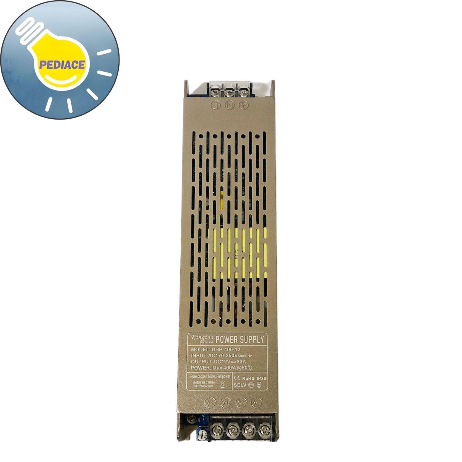 Power Supply Kingtas Premium UHP-400-12 Switching Led 12V 400W 33A - Image 2