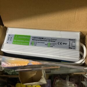 Power Supply LED Strip 12V 8.3A Switching LED 100 Watt IP67 Waterproof