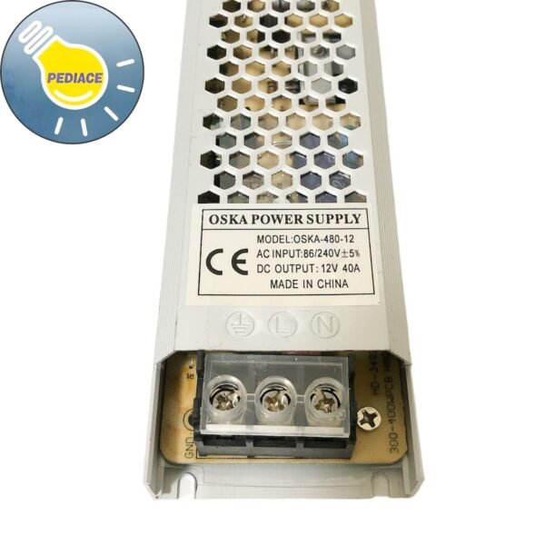 Power Supply Adaptor OSKA-480-12 Switching Led 12V 40A 480watt - Image 3