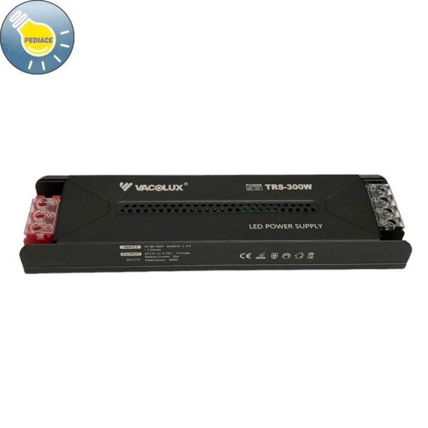 LED Power Supply VACOLUX TRS-300W DC 12V 25A Ballast Trafo Adaptor - Image 2