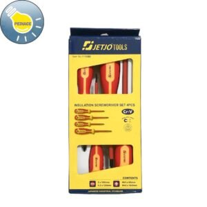 Obeng Listrik Set 4pcs JETJO TOOLS 111588 Insulation Screwdriver