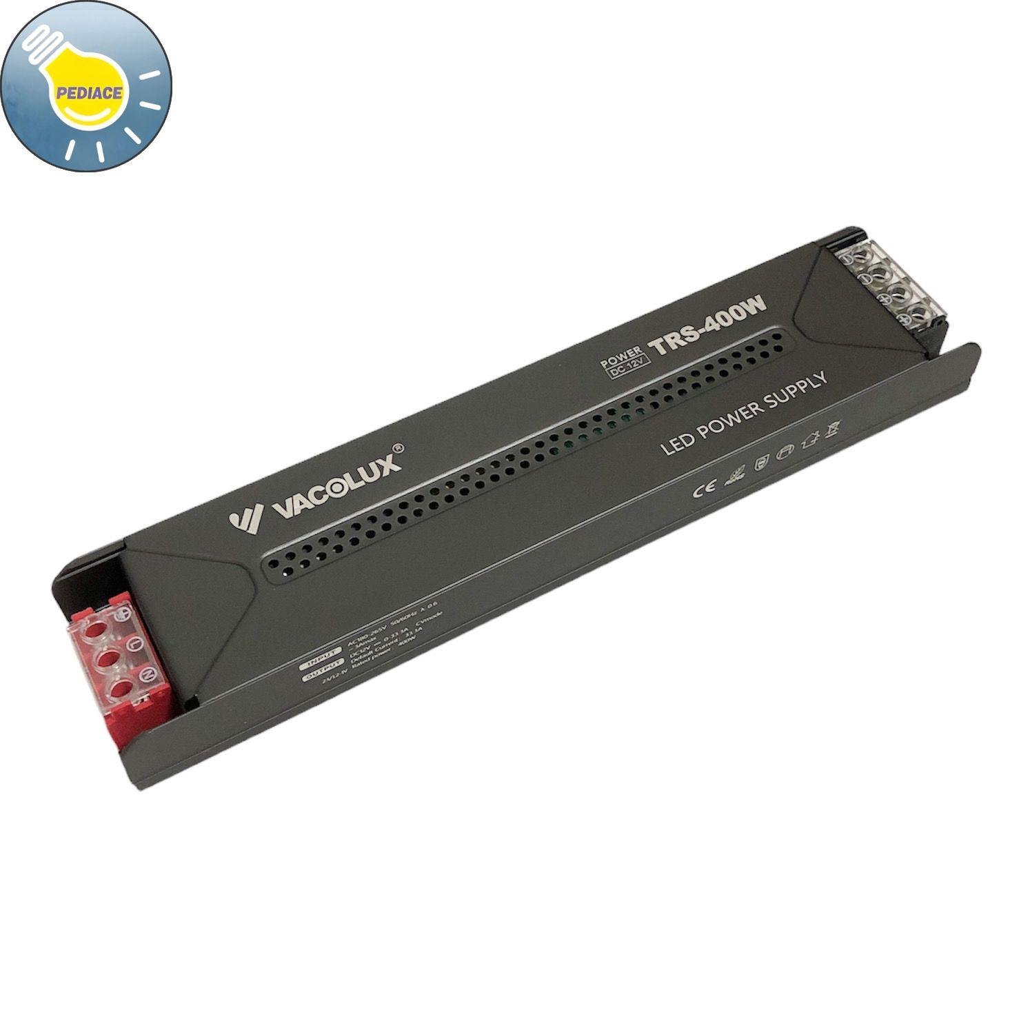 LED Power Supply VACOLUX TRS-400W DC 12V 33.3A Ballast Trafo Adaptor - Image 3