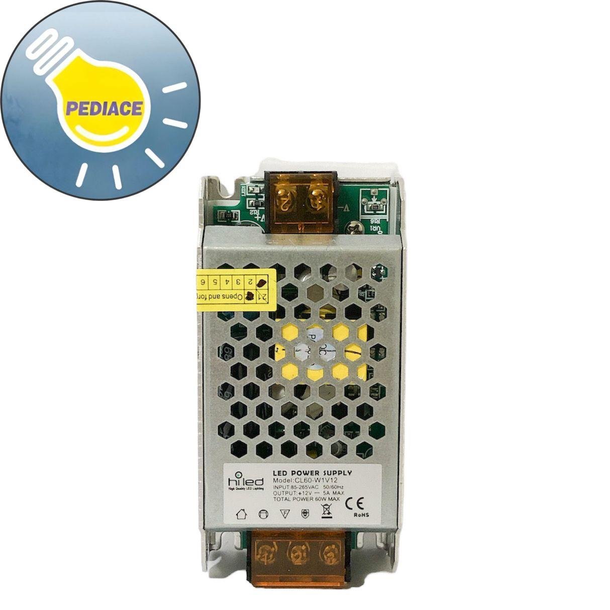 Power Supply Adaptor Hiled CL60-W1V12 Switching Led 12V 60W 5A Ballast - Image 2