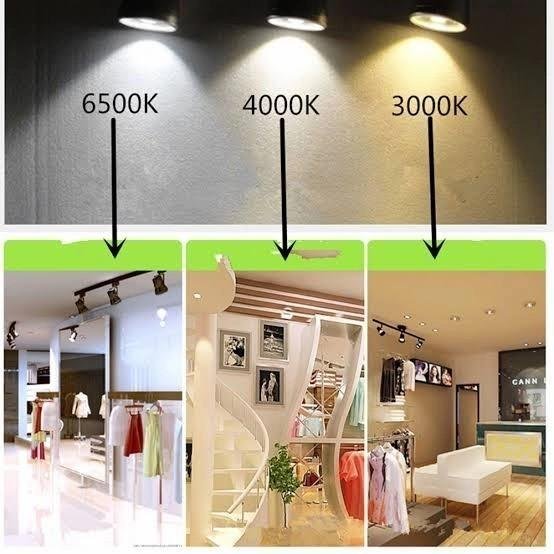 Lampu Track Light 10watt isi 3set Spotlight LED 10W E27 Rell 1.5meter - Image 2