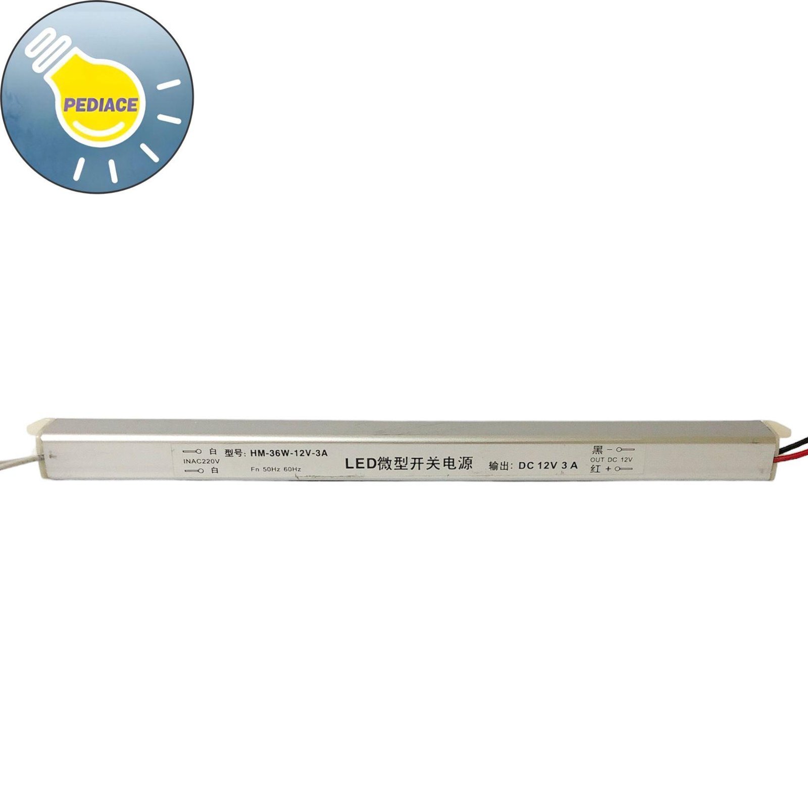 Power Supply Adaptor HM-36W-12V-3A Switching Led 12V 36W 3A Ballast