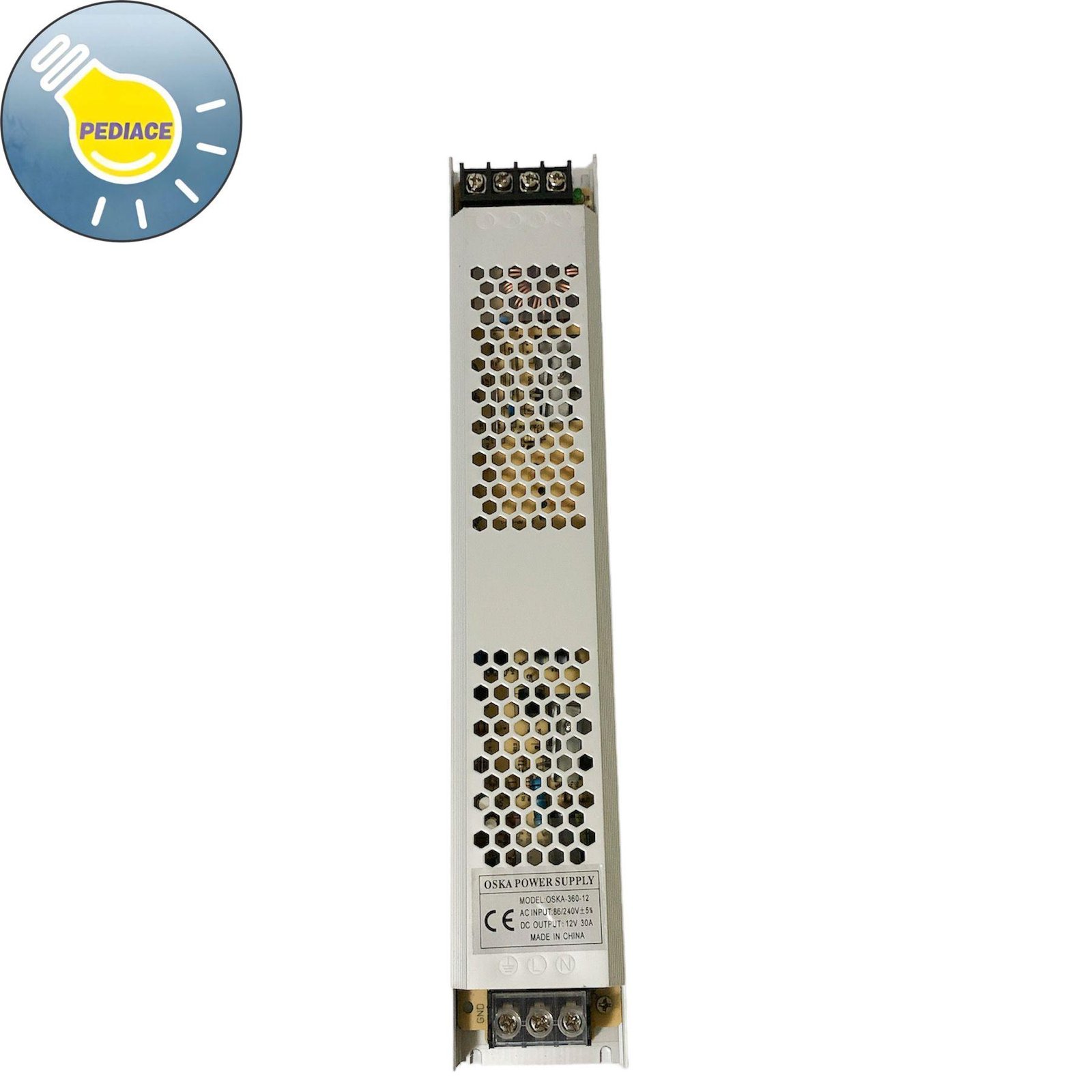 Power Supply Adaptor OSKA-360-12 Switching Led 12V 30A 360watt - Image 2