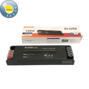 Power Supply Adaptor 12V 120W INLITE INDR010 Driver Strip Light 10A Ballast Trafo IP20