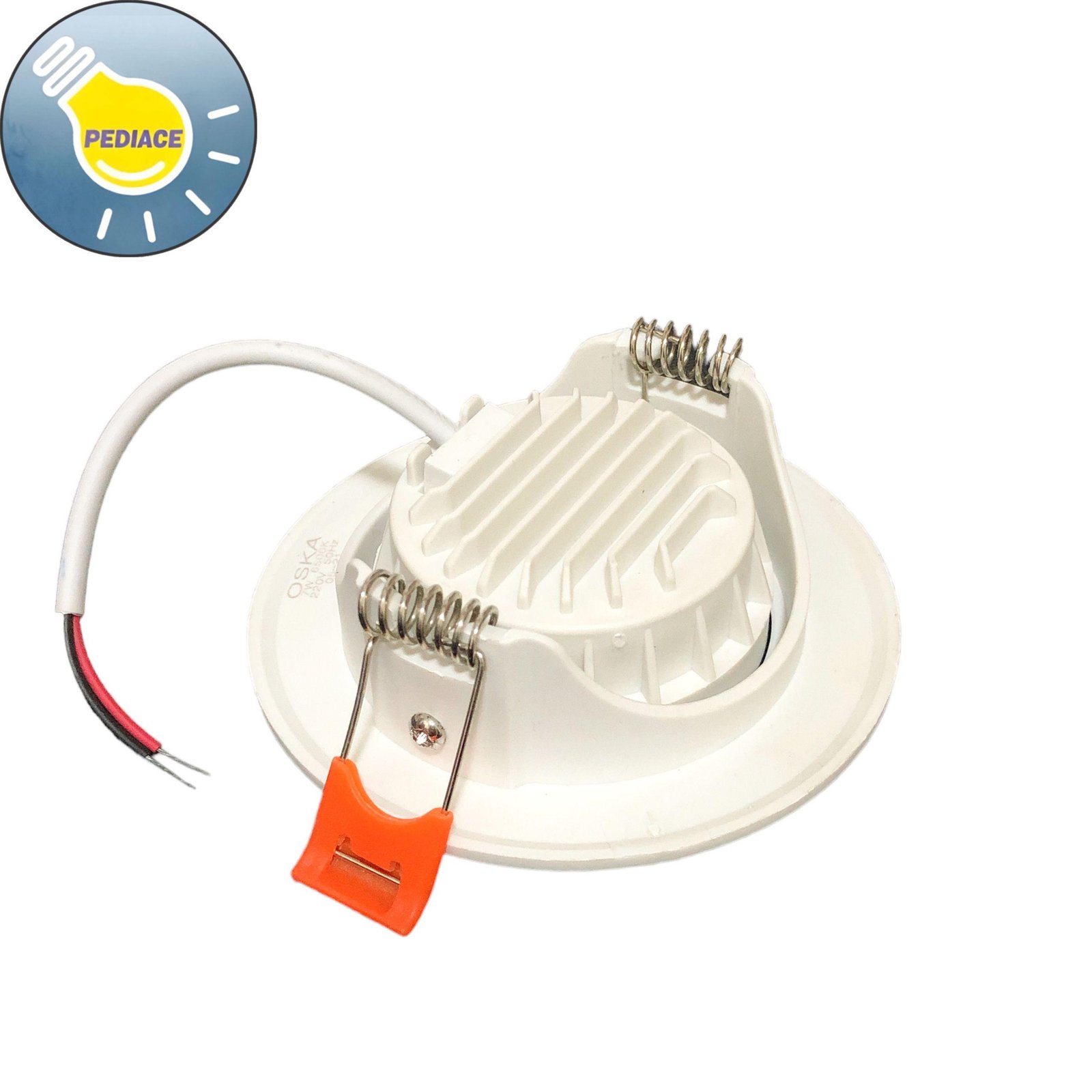 Lampu Downlight 5W OSKA LED COB 5 Watt Ceiling Spotlight 6500K Putih - Image 4