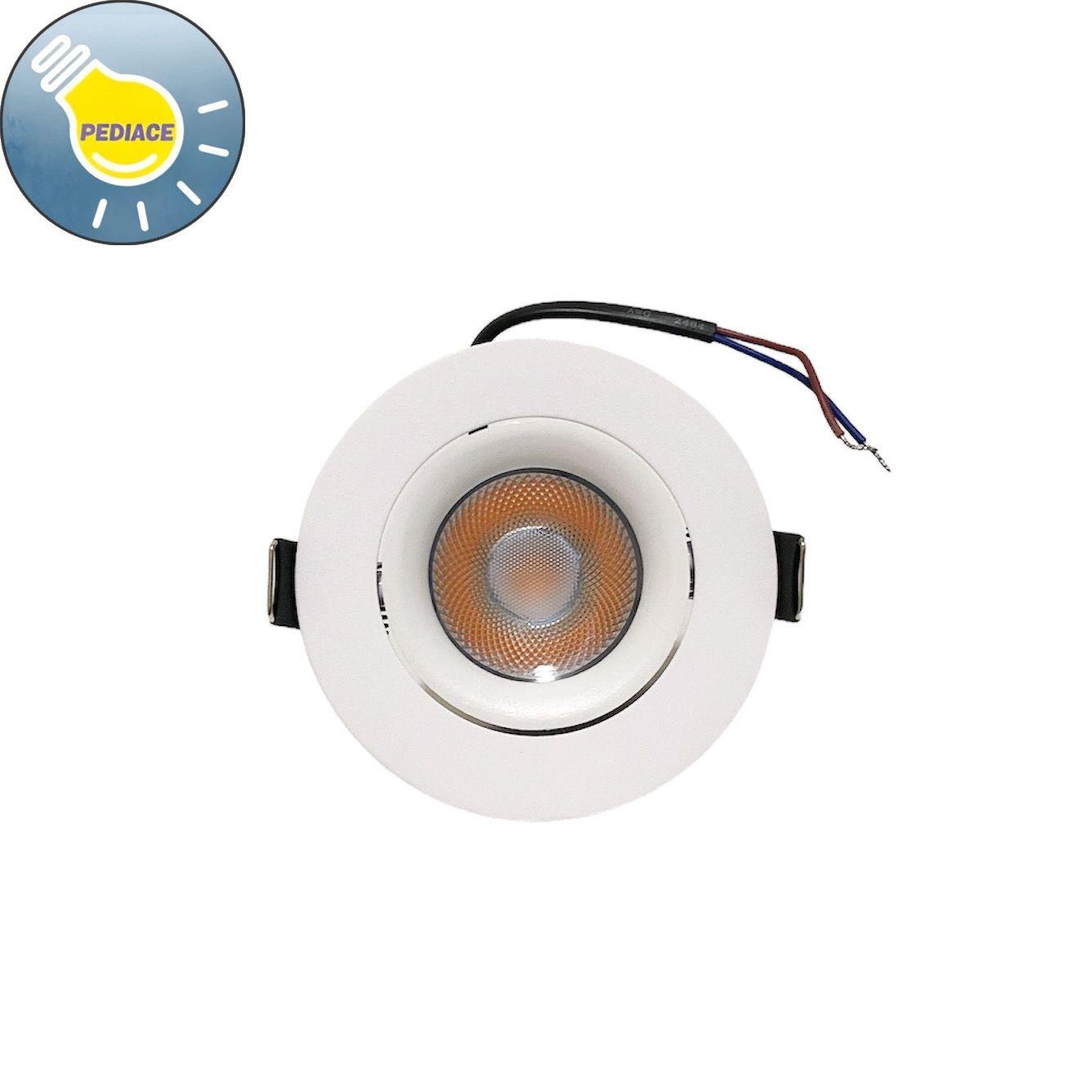 Lampu Downlight LED COB 12W VACOLUX VL-1704 Ceiling Spotlight 3000K Warm White - Image 3