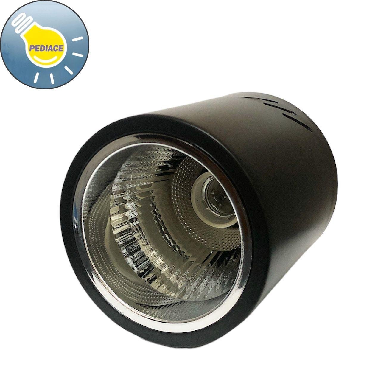 Kap Lampu Downlight Outbow Tempel OB Bulat Hitam 4" 4 Inch Fitting E27 - Image 2