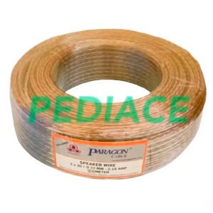 Kabel Speaker Audio 2x30 Transparant 22 AWG PARAGON SNI 1 Rol 100Meter