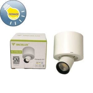 Lampu LED Spotlight 6W VACOLUX VL-1705A Changeable CCT 3 Warna Cahaya