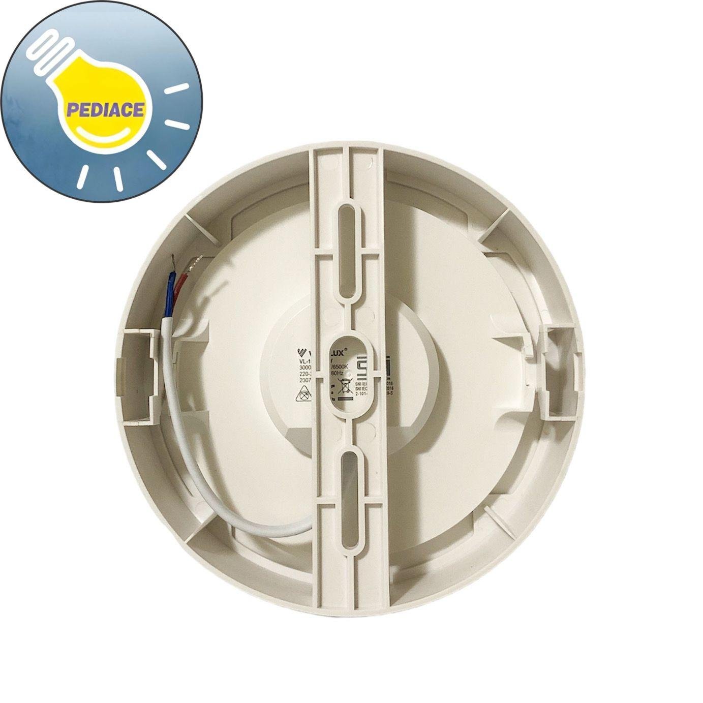 Lampu LED Panel Light 9W VACOLUX Bulat Tempel / Outbow Changeable CCT - Image 3