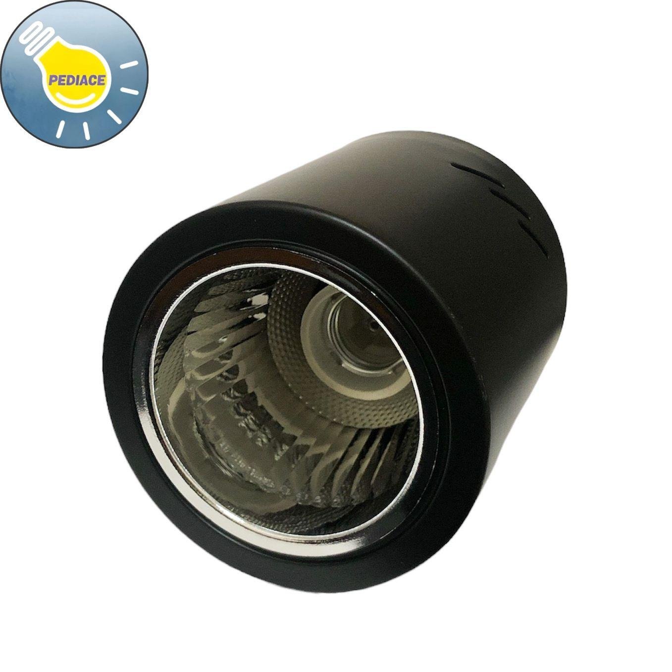 Kap Lampu Downlight Outbow Tempel OB Bulat Hitam 3" 3 Inch Fitting E27 - Image 2