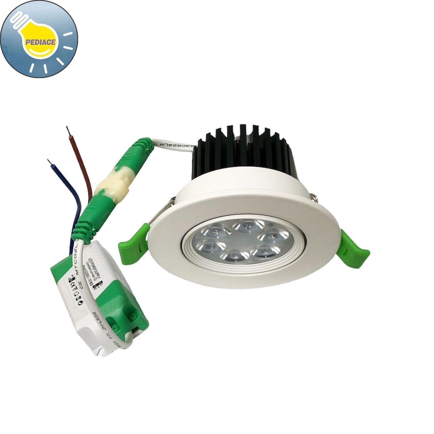 Lampu LED Downlight Inbow Tanam KINGTAS 6 Watt 6 Mata Putih/ White 10000K - Image 3