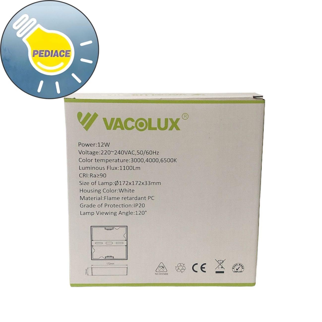 Kap Outbow Tanpa Lampu Khusus VACOLUX 12 Watt - Kotak / Square - Image 3