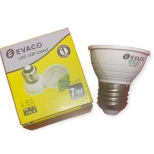 Lampu LED CUP Spotlight Sorot 7W 7 Watt AC 220V TRICOLOR E27