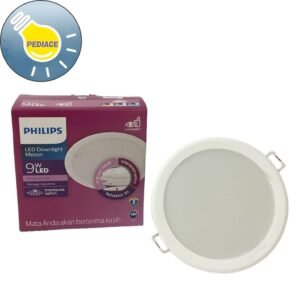 Lampu LED Downlight Meson Panel PHILIPS 9 Watt 6500K Putih 680lm SNI