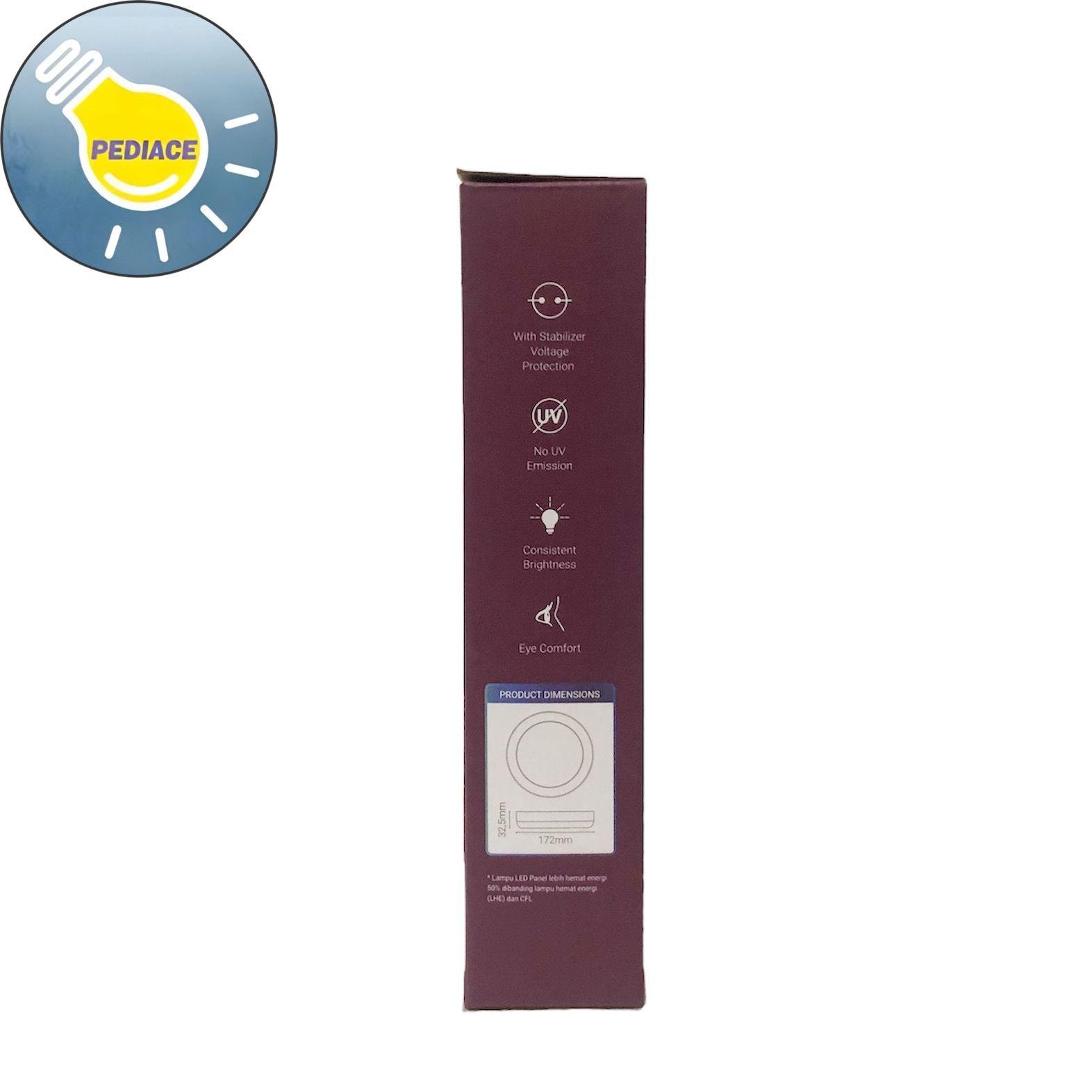 Lampu LED Panel Light Bulat 12W Inlite Outbow SNI COOL DAYLIGHT 6500K - Image 4