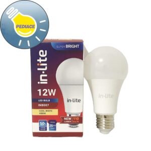 Lampu Bohlam LED IN-LITE Bulb 12W 12 Watt Cool White 4000K E27 1320lm