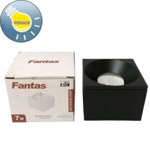 Lampu Fantas LED 7Watt Tempel Kotak Outbow Cabinet/Ceiling Light 3000K