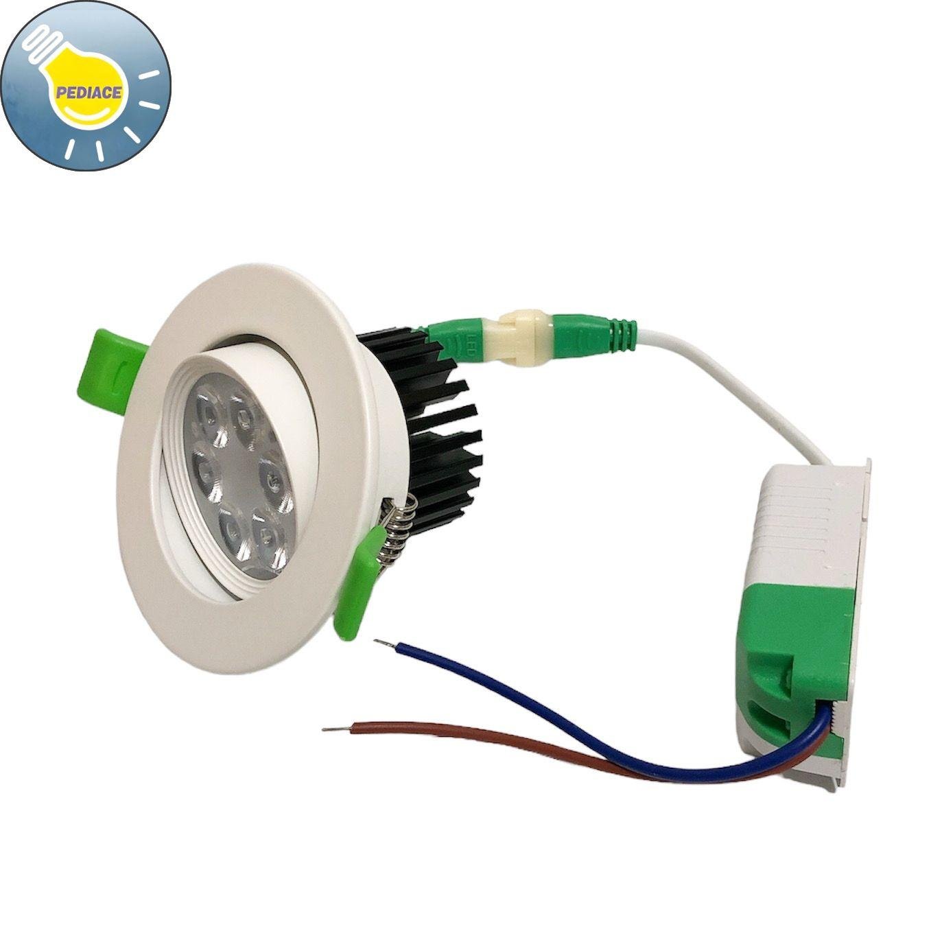Lampu LED Downlight Inbow Tanam KINGTAS 6 Watt 6 Mata Putih/ White 10000K - Image 2