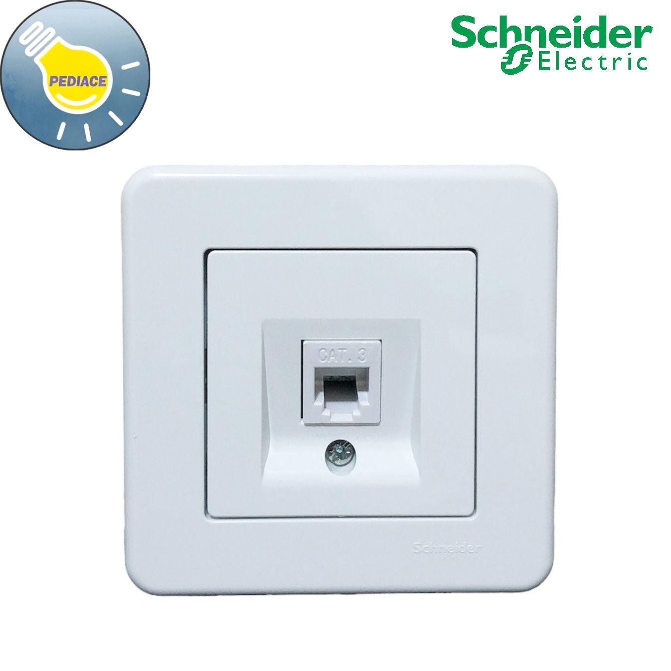 Stop Kontak Telepon Cat 3 Schneider LEONA - LNA4100121