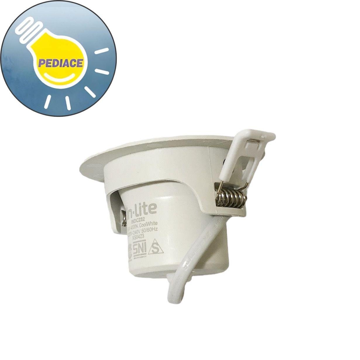 LAMPU LED SPOTLIGHT MINI DOWNLIGHT INLITE 5 WATT INDC232 - Semu 4000K - Image 3
