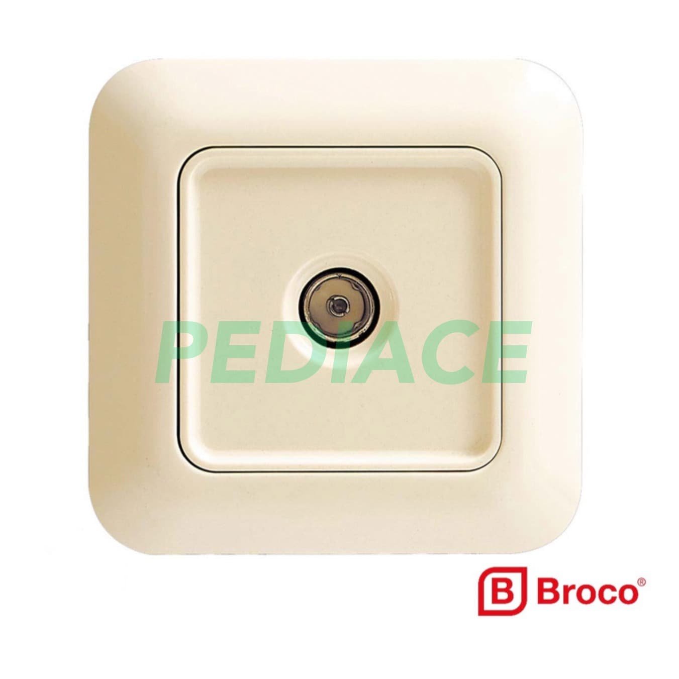 Soket Antenna TV Outbow / Inbow - Broco Antena TV Socket Outlet