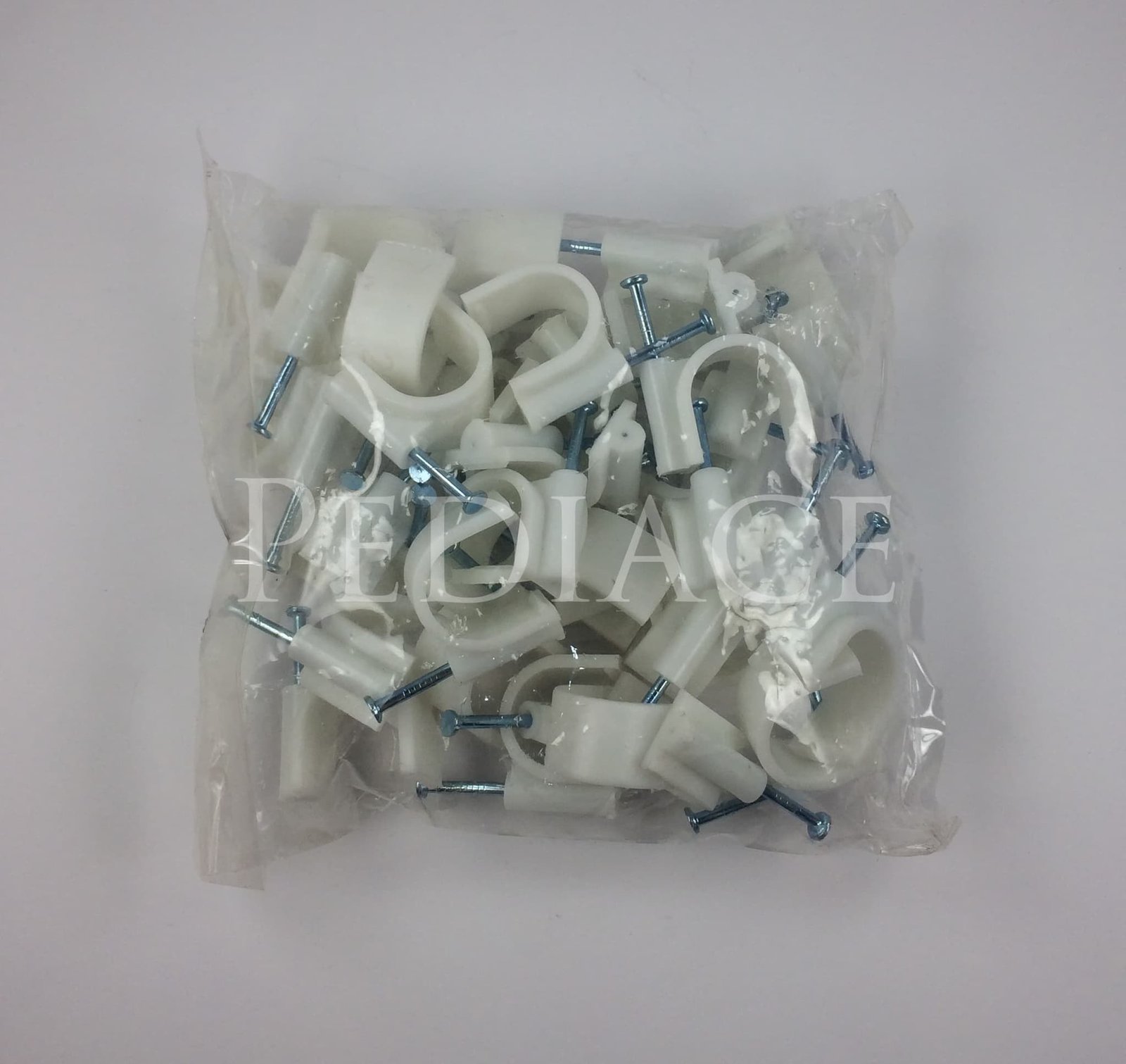 Klem kabel paku beton No 22 diameter paku 22mm Delta round cable clips - Image 2