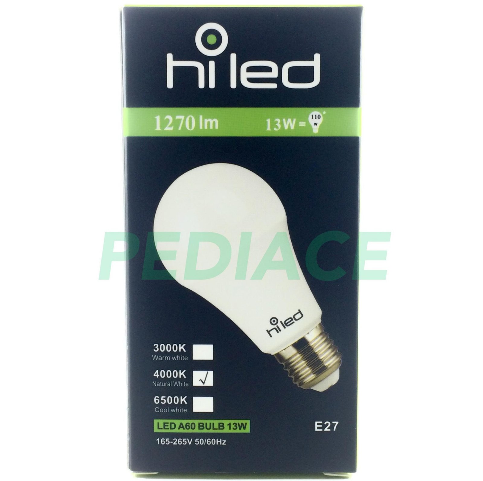 Lampu Bohlam LED Hiled Bulb 13W 13 Watt Natural White 4000K E27 1270lm - Image 3