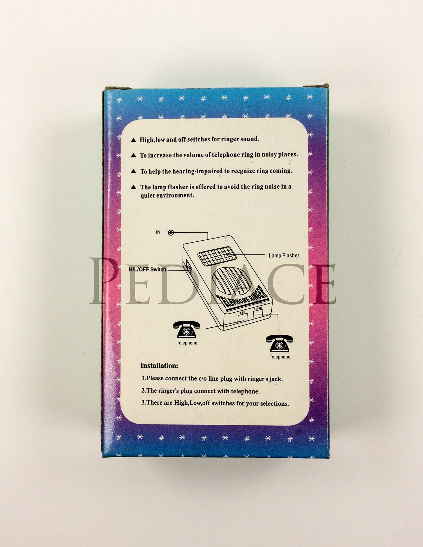 Telephone Ringer Amplifier RJ11 ( Penguat Suara dering telp ) JMX-102 - Image 4