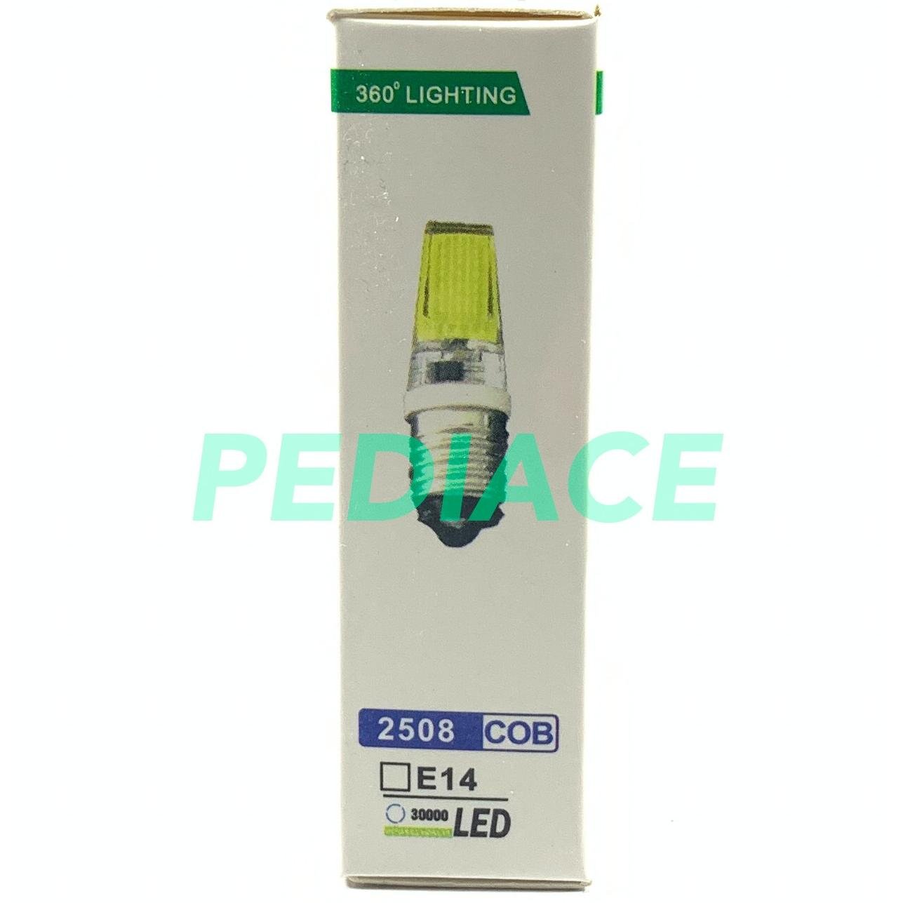 Lampu LED Kacang Silicone E14 COB 5W 220V Kuning Warmwhite 3000K 360? - Image 2