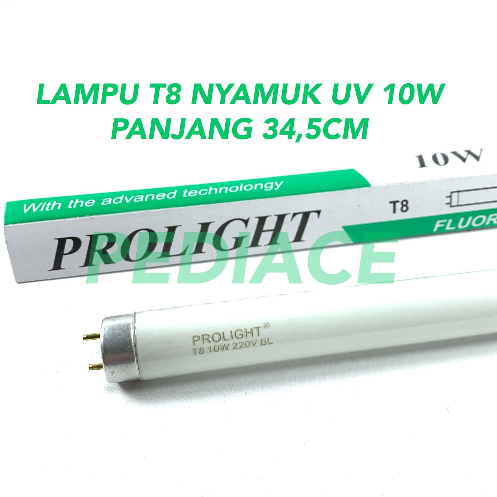 Lampu T8 Nyamuk UV PROLIGHT 10W Lampu Nyamuk 10 Watt Ultraviolet