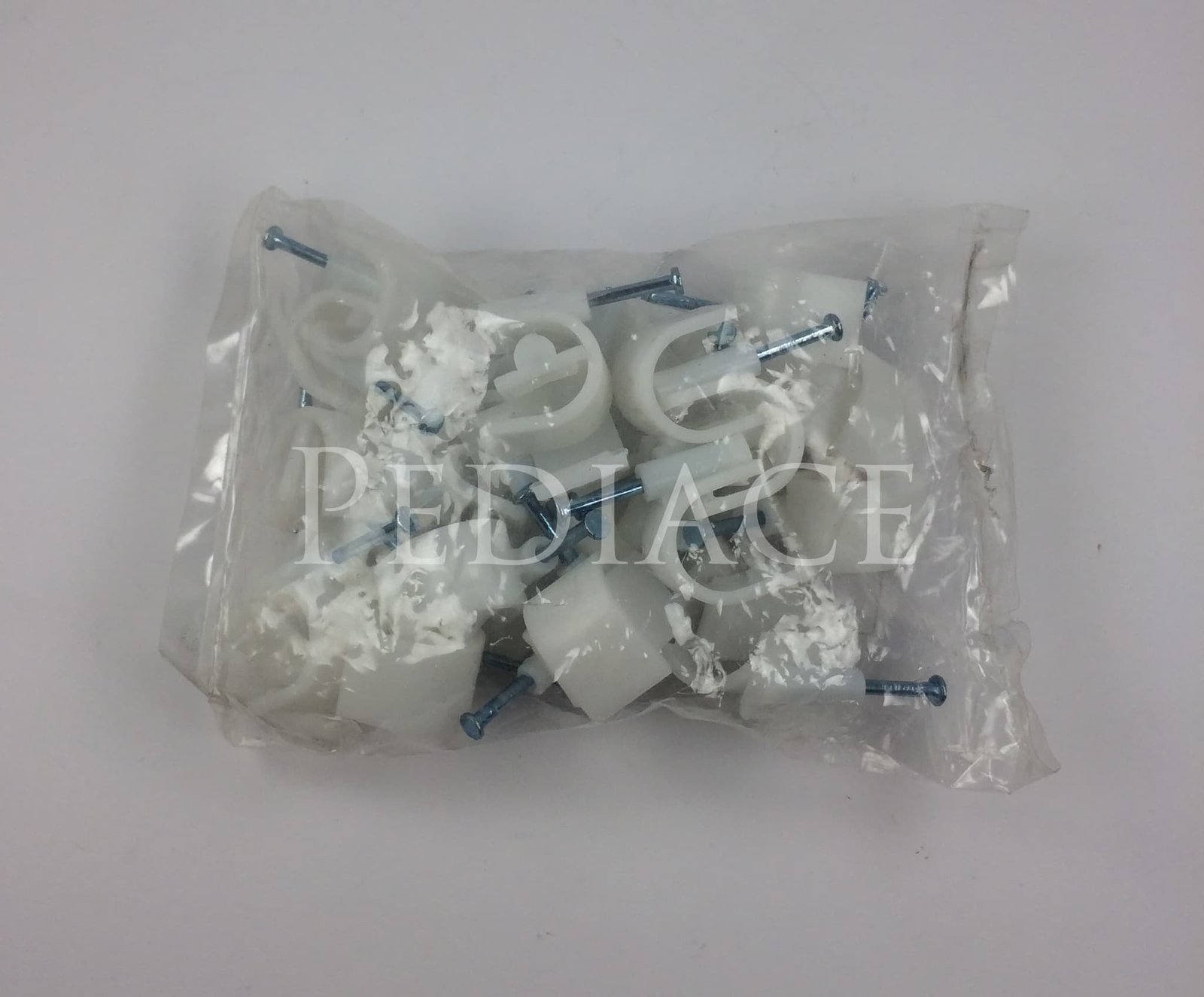 Klem kabel paku beton No 17 diameter paku 17mm Delta round cable clips - Image 2