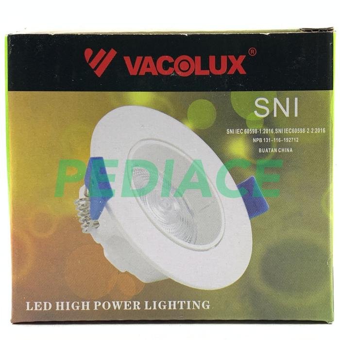 Lampu LED COB Downlight Inbow Plafond 5 Watt 220V Natural White 4000K