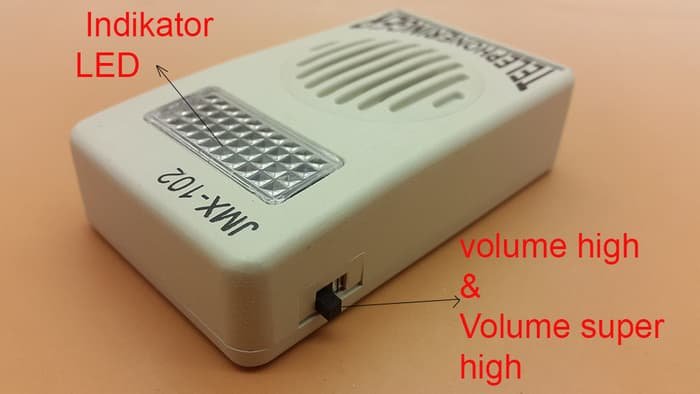 Telephone Ringer Amplifier RJ11 ( Penguat Suara dering telp ) JMX-102 - Image 5