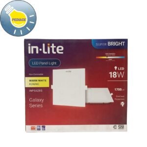 Lampu LED Panel Light Kotak 18W Inlite Inbow SNI - WARM WHITE 3000K