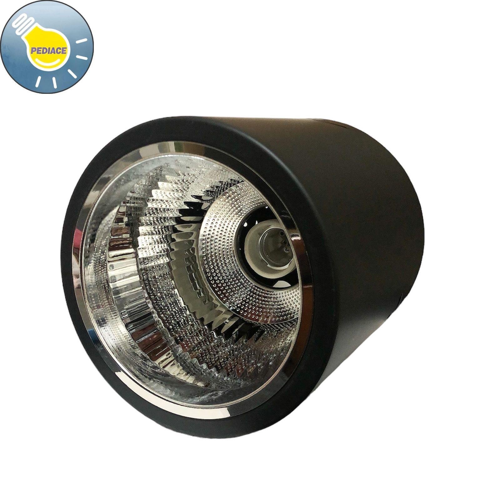 Kap Lampu Downlight Outbow Tempel OB Bulat Hitam 5" 5 Inch Fitting E27 - Image 2